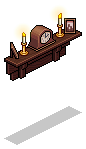 Clock Mantel