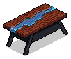Ocean Resin Table