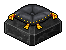 Regal Black Cushion