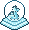Icy Dragon Lamp Snow Globe