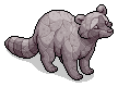 Raccoon Sculpture