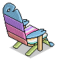 Rainbow Beach Chair