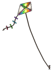 Rainbow Kite