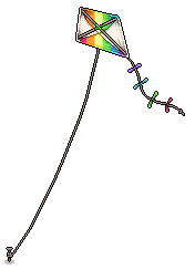 Rainbow Kite