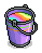 Rainbow Paint Bucket