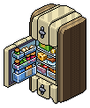 Cream Silo Fridge