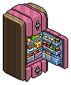 Pink Silo Fridge