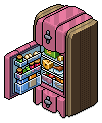 Pink Silo Fridge