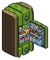 Green Silo Fridge