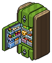Green Silo Fridge