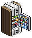 Grey Silo Fridge
