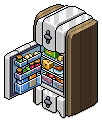Grey Silo Fridge