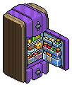 Purple Silo Fridge