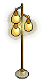 Cream Silo Standing Lamp