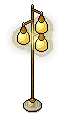 Cream Silo Standing Lamp