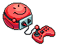 Green Smiley Console