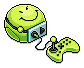 Red Smiley Console