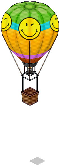 Smiley Hot Air Balloon