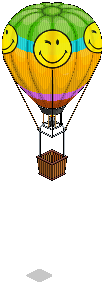 Smiley Hot Air Balloon