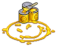Yellow Smiley Paint