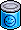 Blue Smiley Paint