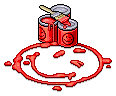 Red Smiley Paint