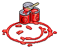 Red Smiley Paint