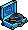 Blue Smiley Record Player