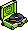 Green Smiley Record Player