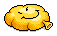 Yellow Smiley Woopee Cushion