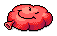 Red Smiley Woopee Cushion