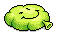Green Smiley Woopee Cushion