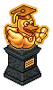Graduate Duck Statue