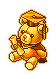 Golden Teddy Bear
