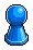 Blue Game Token