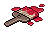 Stained Red Brush