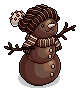 Chocolate Snowperson