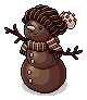 Chocolate Snowperson