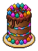 Funfetti Chocolate Cake