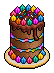 Funfetti Chocolate Cake