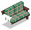 Checkered Sofa