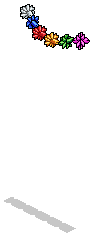 Foil Star Hanging