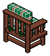 Checkered Arm Chair