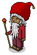 Rasta Santa Crafting Table
