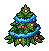 Tinsel Tree Top