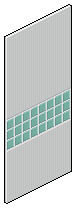 Teal Bathroom Wall