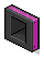 Purple Wall Shelf