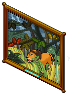 Pet Lion in a Pixel Storm