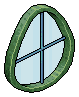 Egg-shaped Window
