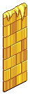 Solid Gold Snow Poster